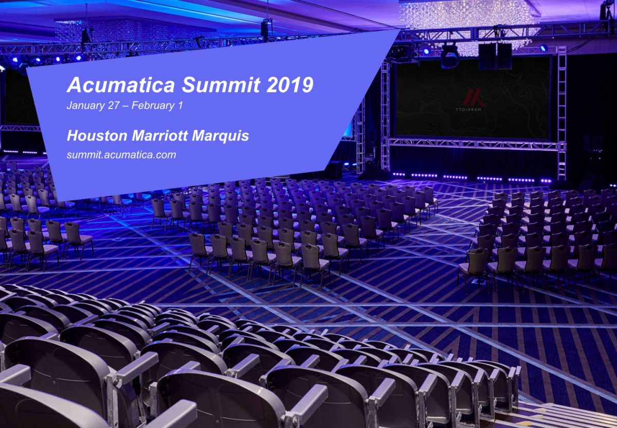 Hadiah Acumatica Summit 2019