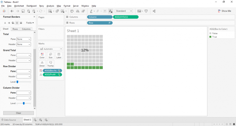 Membuat Waffle Chart 20