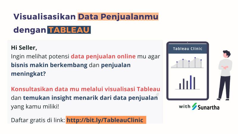 Buka Potensi Data Lebih Menarik di Tableau Clinic