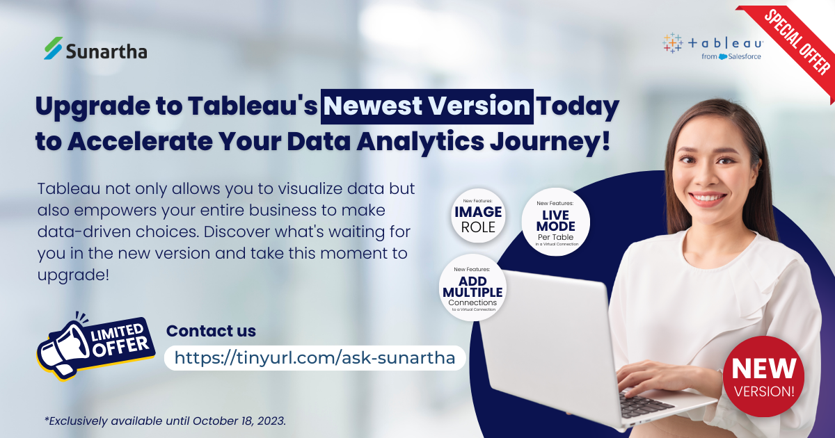 Upgrade to Tableau Latest Version 2023.1
