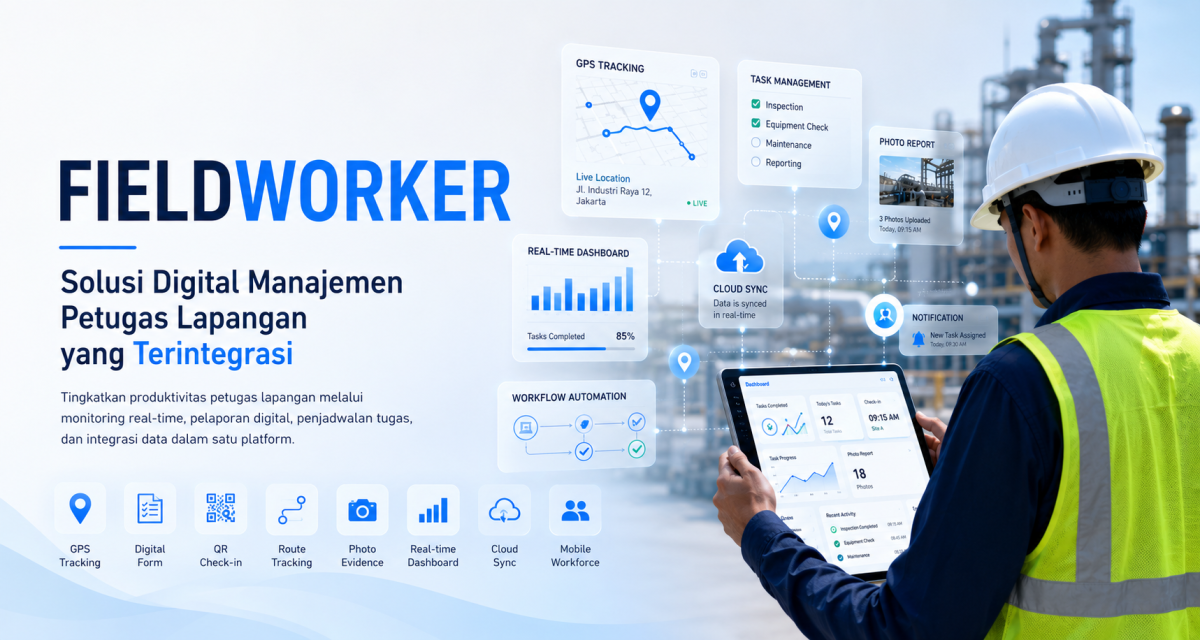 FieldWorker: Solusi Digital Manajemen Petugas Lapangan yang Terintegrasi